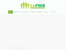 Tablet Screenshot of cafisio.com.br